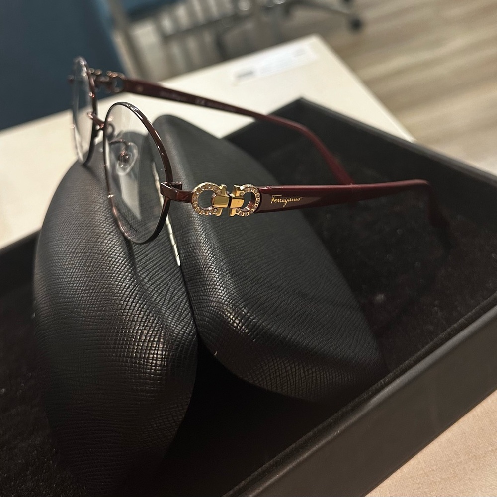 Salvatore Feragamo women’s titanium frame